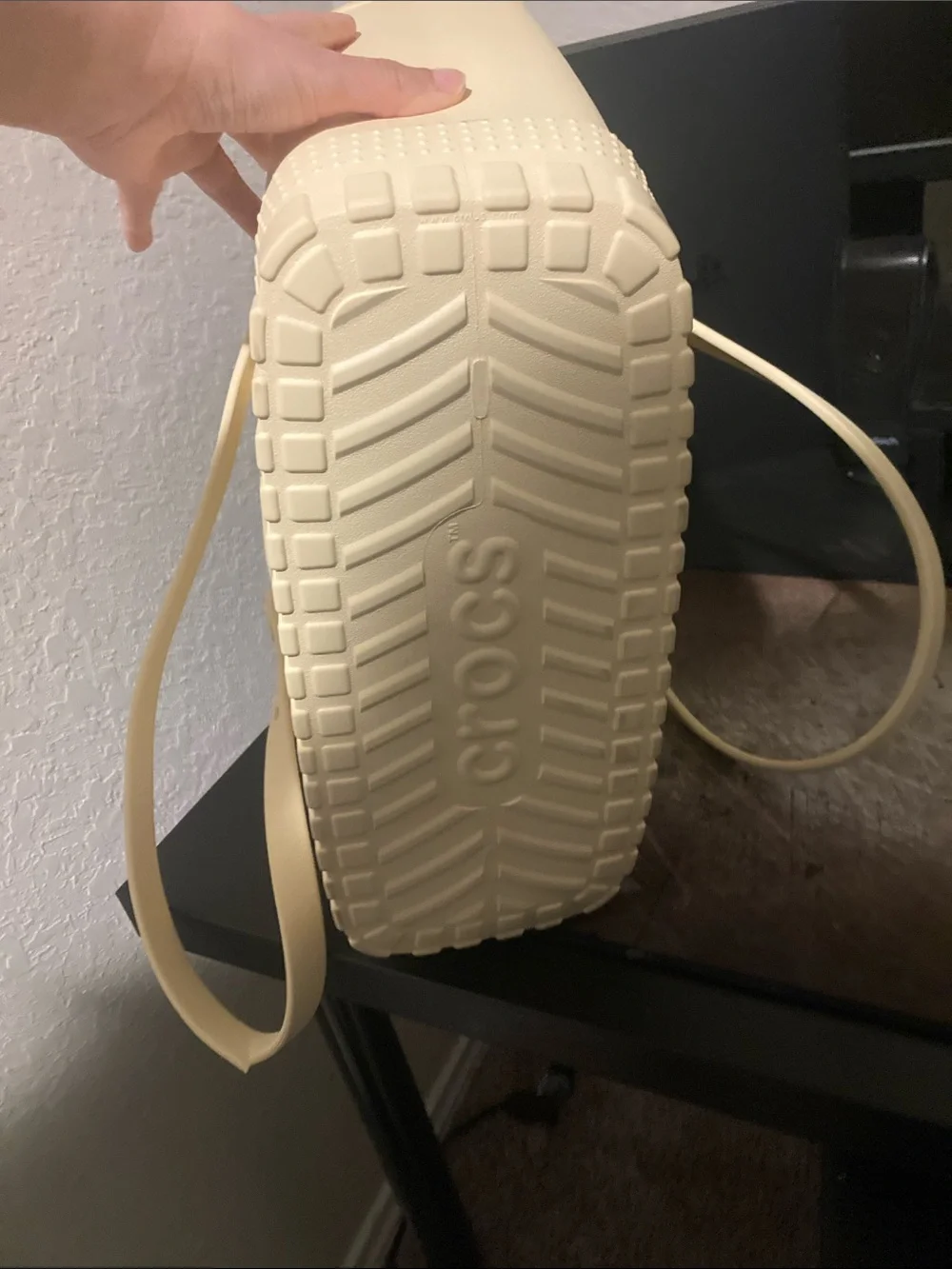 CROCS Medium Yellow Tote